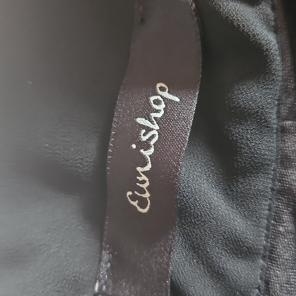 Black Collared Dress Size Small - Picture 3 of 5